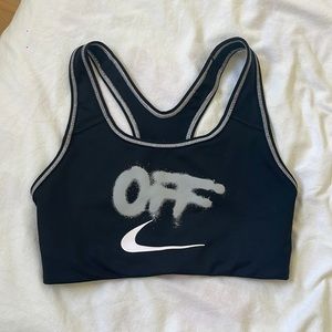 Off-White x Nike Collab Sports Bra - Size XS